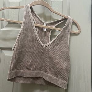 Zenara cropped tank